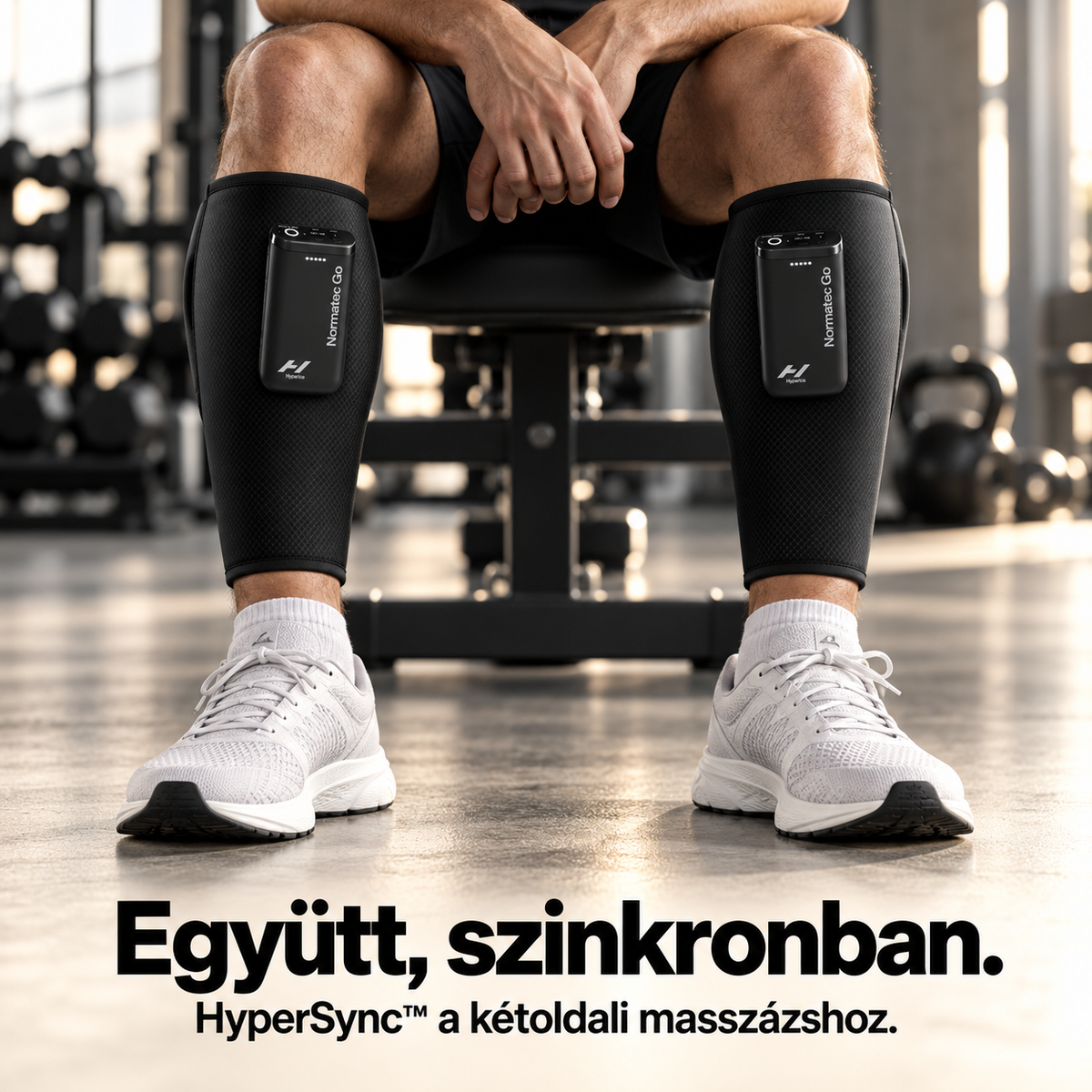 Vezeték nélküli lábmasszírozó – Légkompressziós vádlimasszázs, hét intenzitási fokozat és állítható időzítés
