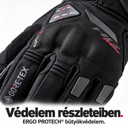 Beheizbare Motorradhandschuhe – Drei Heizstufen, Touchscreen-Bedienung und verstellbare Stulpen für kalte Fahrten