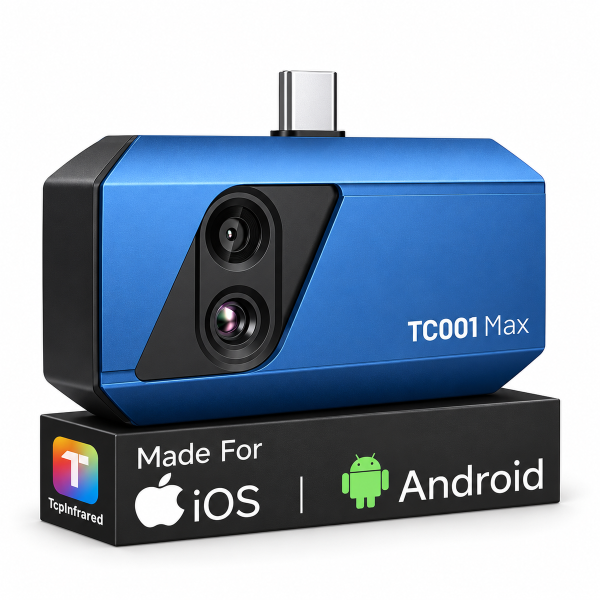 TOPDON TC001 Max Wärmebildkamera für Smartphones – Kompakte Dual-Kamera mit USB-C