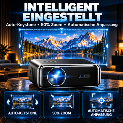 Smart Beamer – Heimkino-Projektor mit Autofokus und WLAN