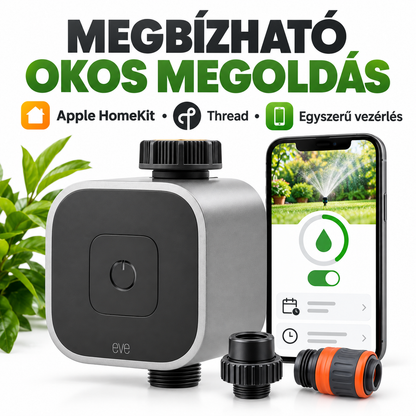 Smarter Bewässerungscomputer mit App – Automatische Gartenbewässerung mit Zeitplänen und Apple Home