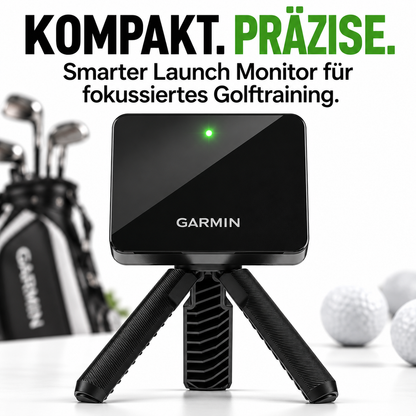 Mobiler Golf Launch Monitor – Schwunganalyse, Schlagdaten und virtuelles Golftraining für drinnen und draußen