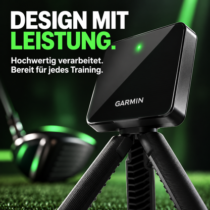 Mobiler Golf Launch Monitor – Schwunganalyse, Schlagdaten und virtuelles Golftraining für drinnen und draußen