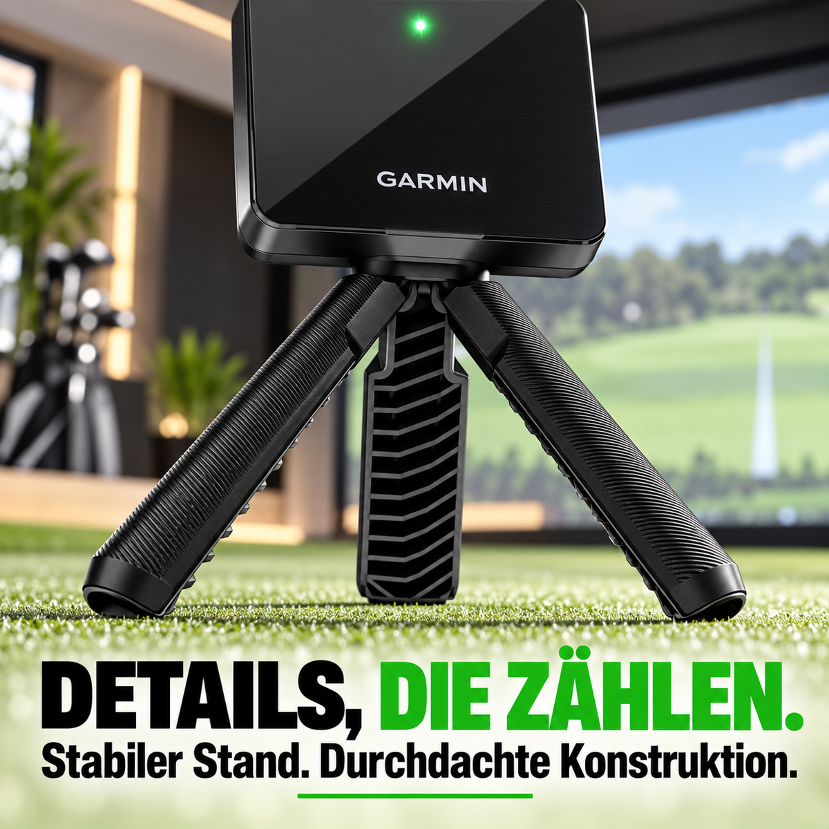 Mobiler Golf Launch Monitor – Schwunganalyse, Schlagdaten und virtuelles Golftraining für drinnen und draußen