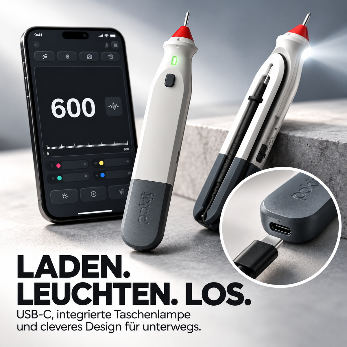 Smartes Digital-Multimeter mit App – Kabellos Spannung, Strom und Widerstand messen, Signale analysieren und Messdaten aufzeichnen