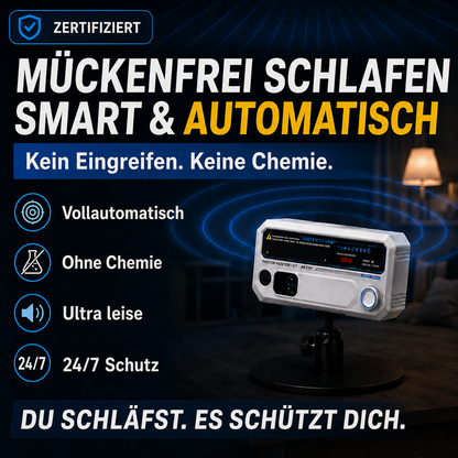 Mückenabwehrgerät – Intelligentes Laser-System gegen Mücken