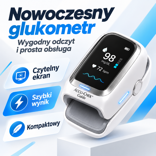 Glukometr bez nakłuwania – monitor glukozy do codziennego użytku