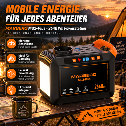 Mini Powerstation 120W – Tragbare Powerstation 26.400 mAh für Camping & Notstrom