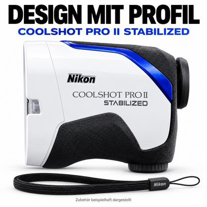Golf-Laser-Entfernungsmesser mit Bildstabilisierung – Nikon COOLSHOT PRO II STABILIZED