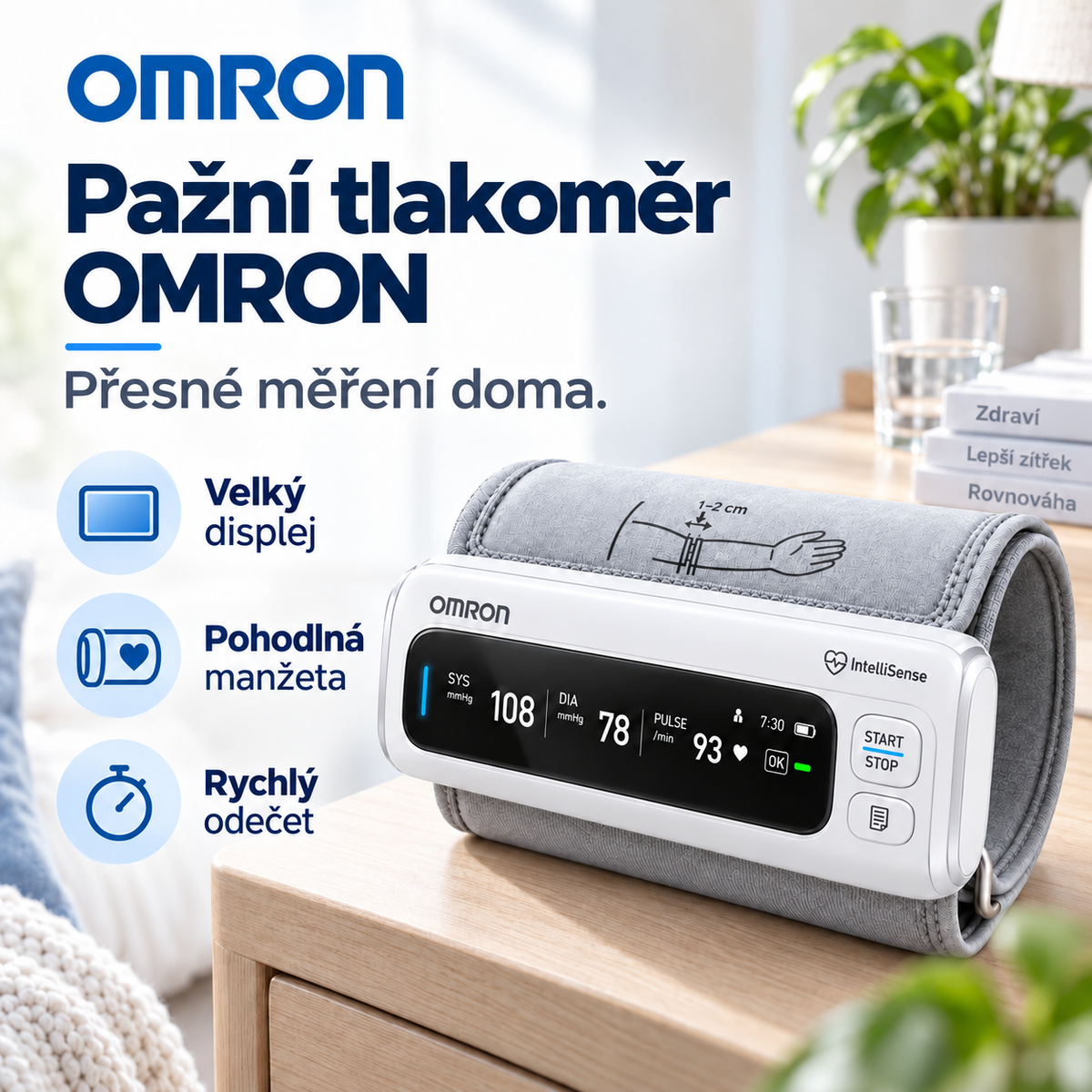 Přenosný tlakoměr – kompaktní přístroj na měření krevního tlaku