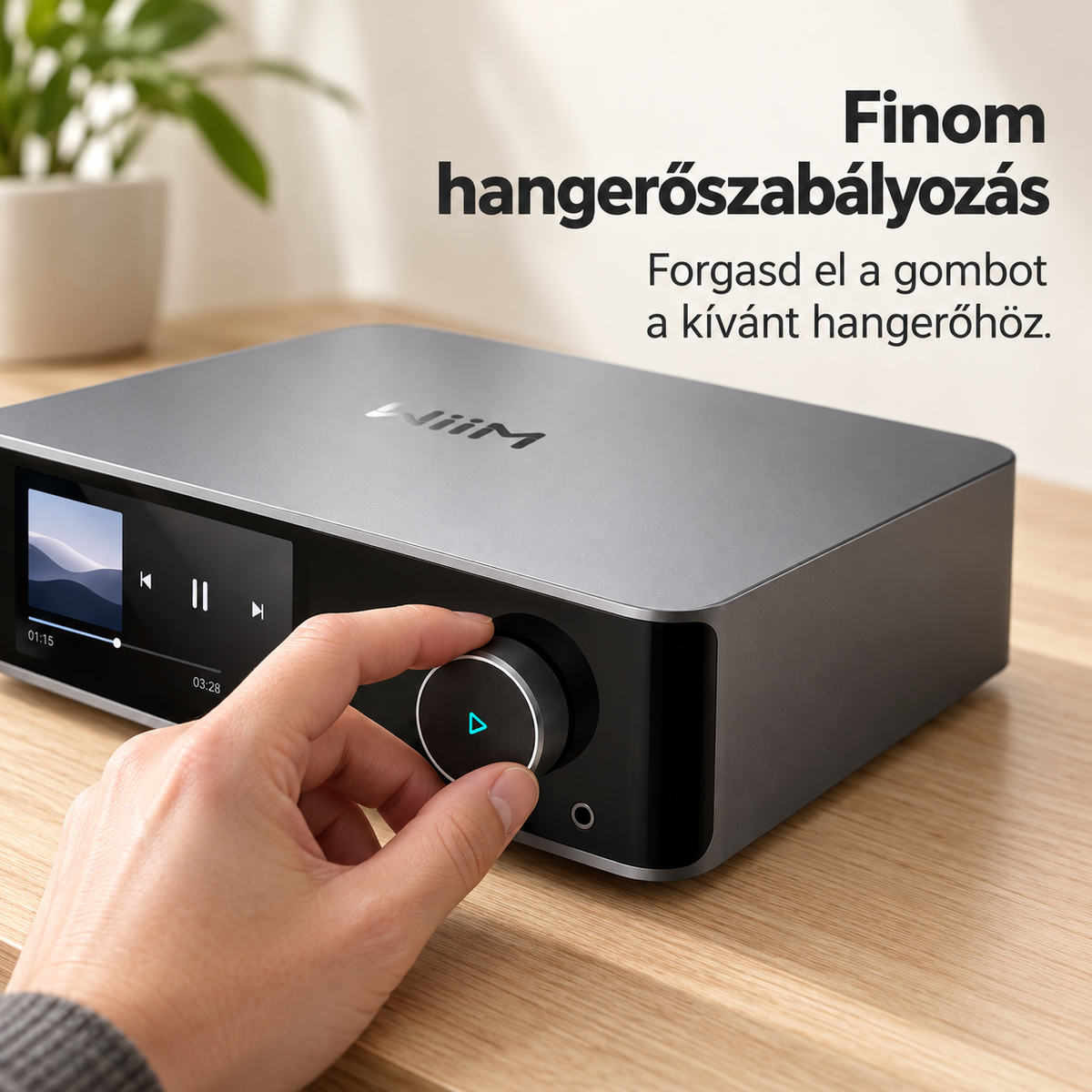 Hálózati zenelejátszó érintőkijelzővel – Alkalmazásos vezérlés, HDMI ARC és többhelyiséges zenehallgatás