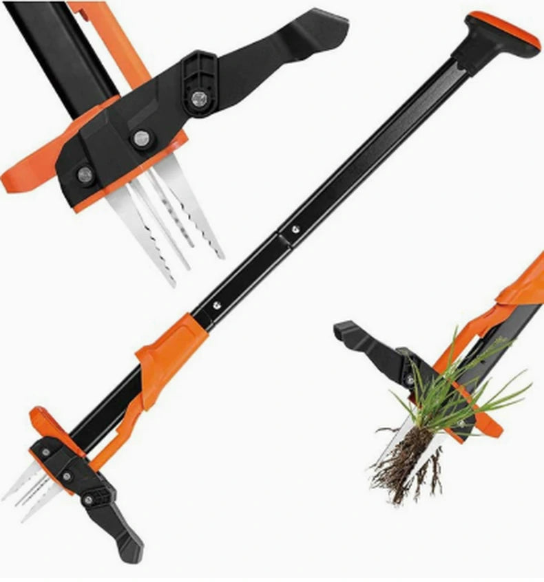 Stand-up manual weed puller product views